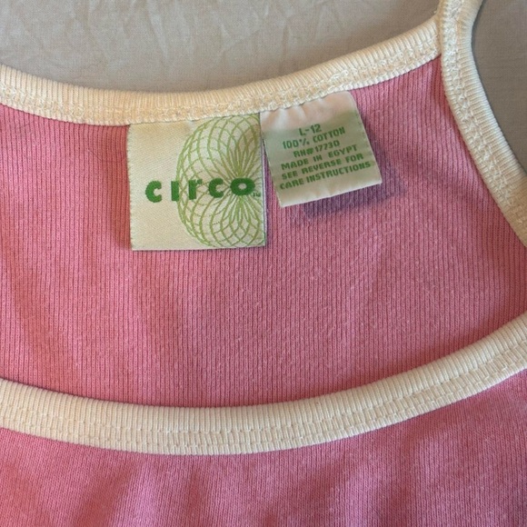 Circo Pink Ringer Cami - Picture 2 of 5
